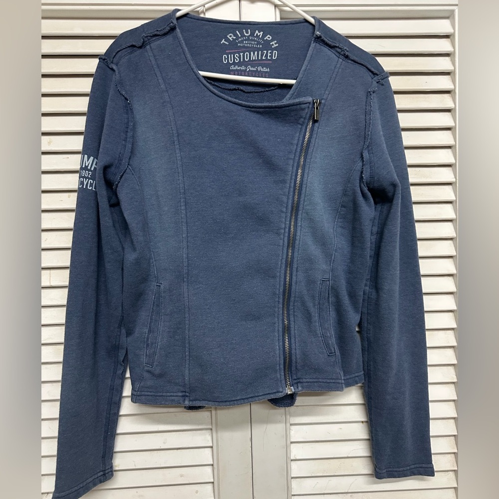 Triumph Blue Jacket